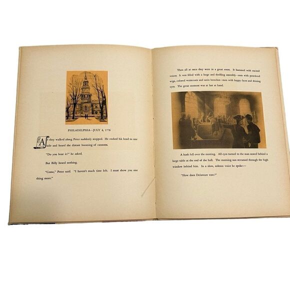 1939 Patriotic Children’s Story book - Two Little Patriots by Charles Middleton - Picture 10 of 11